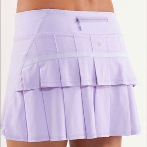 Lilac Lululemon Pace Setter Skirt Size 6